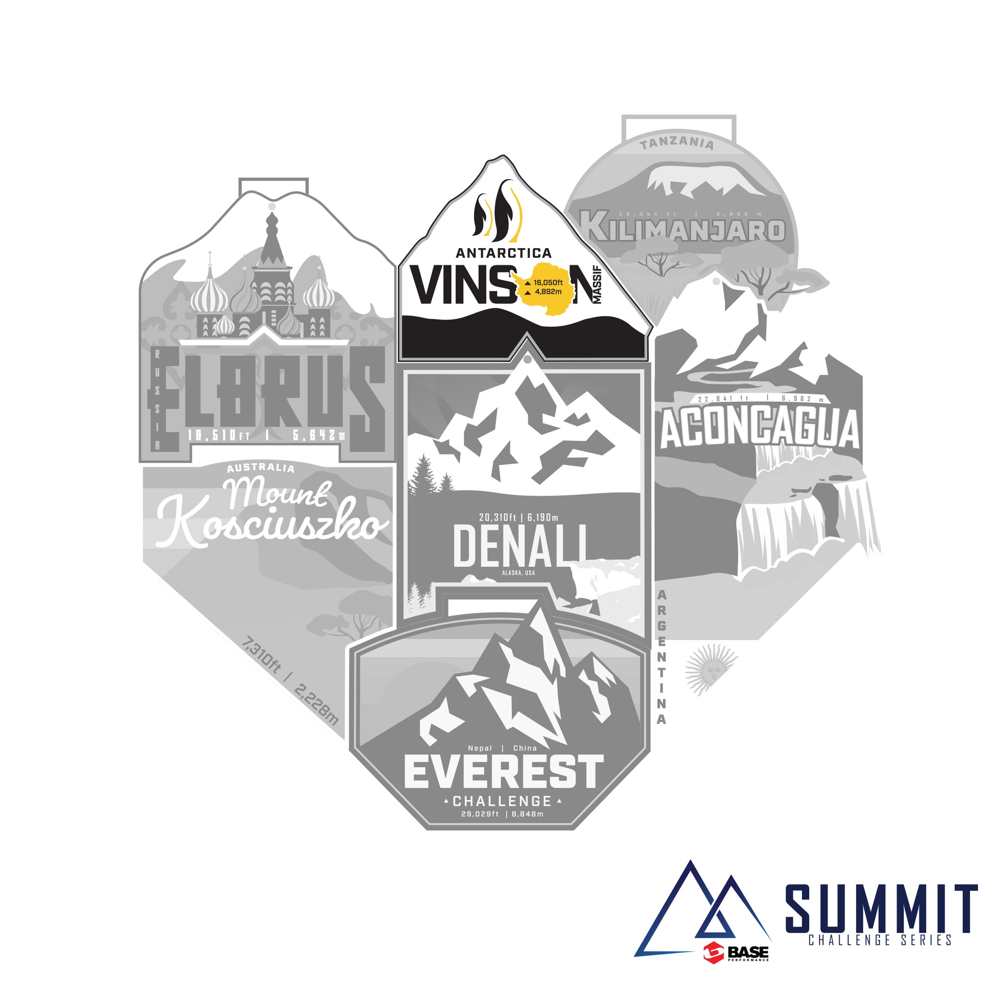 Summit: Vinson Massif - Entry + Medal